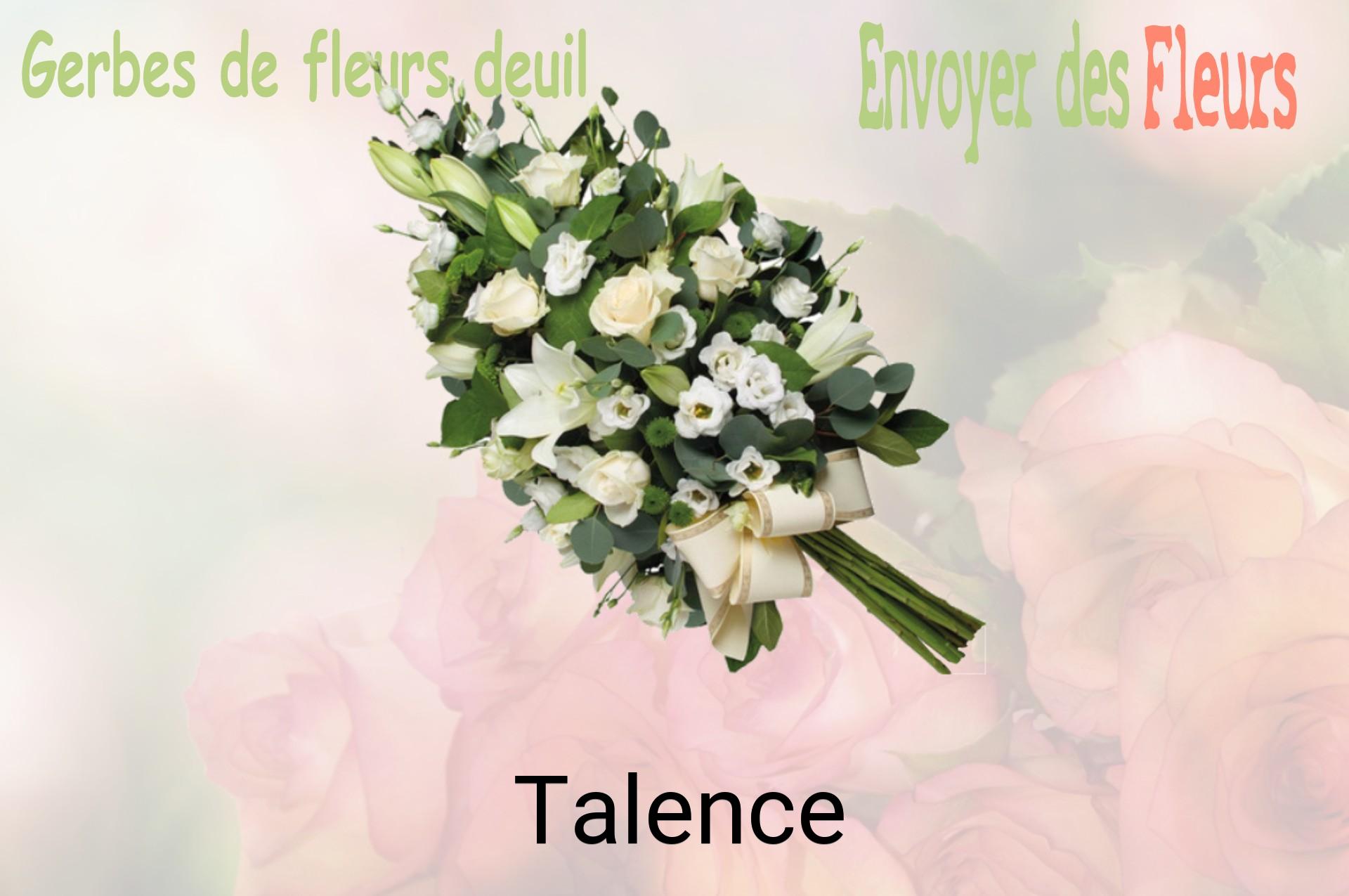 Gerbe de fleurs de deuil livrée à Talence